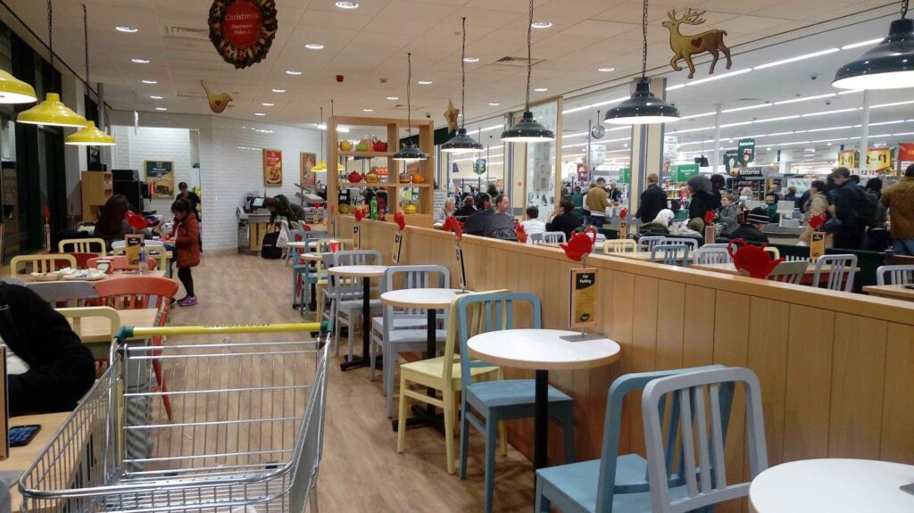 Dining Area At Morrisons Stratford