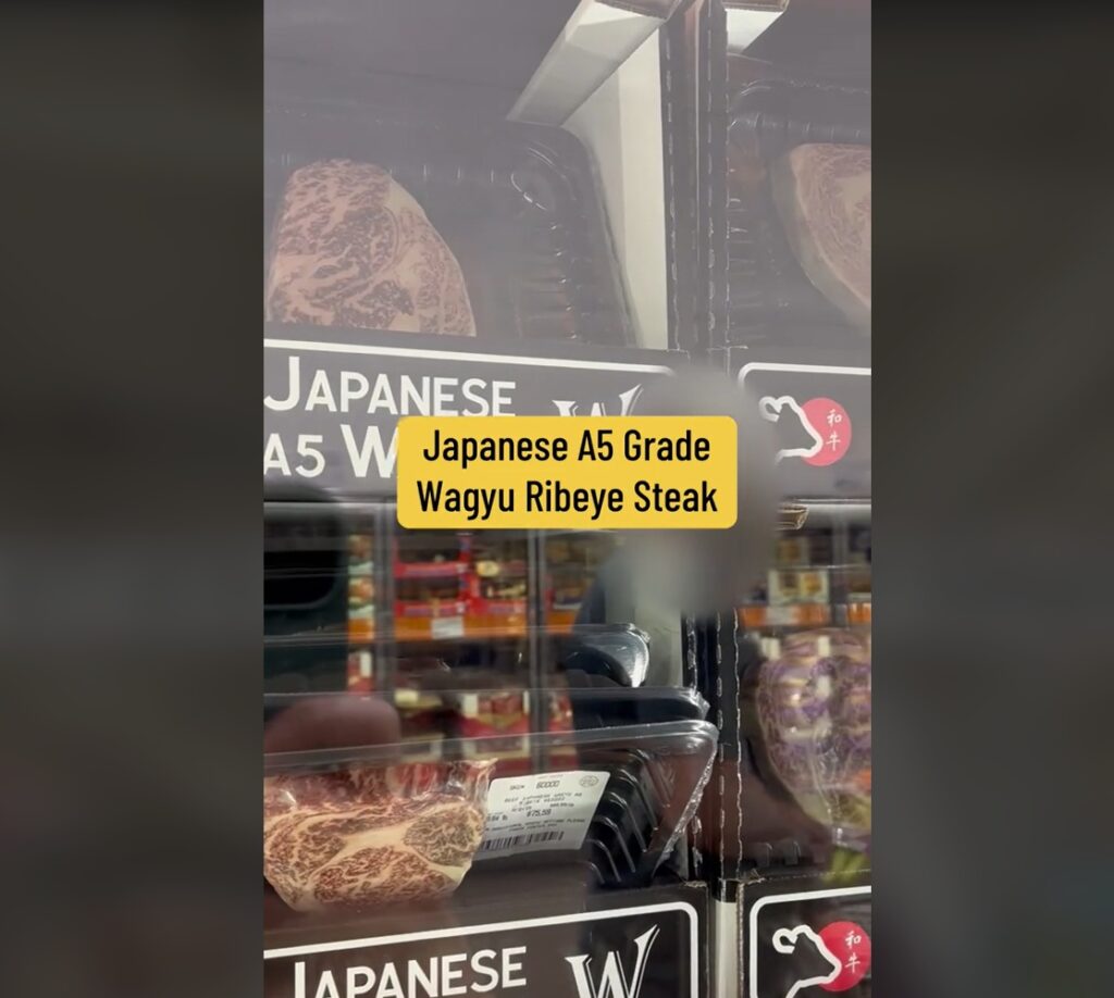 Japanese A5 Grade Wagyu Ribeye Steak At Costco