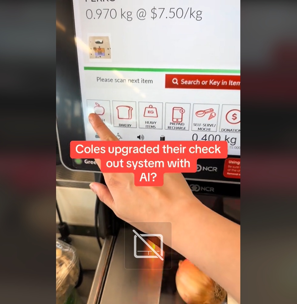 Ai Helped Self Checkout At Coles