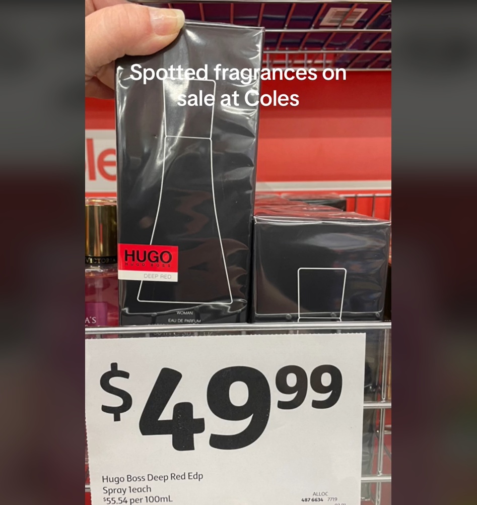 Fragrances Sales At Coles